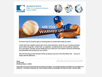 Chubb Email